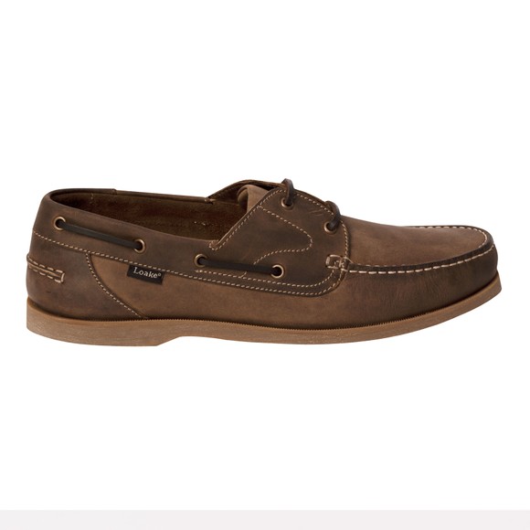 Loake Mens Brown Padstow Boat Shoe