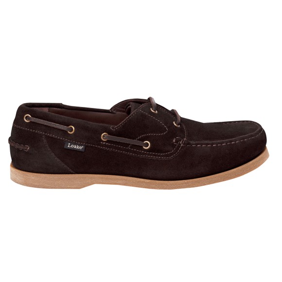 Loake Mens Brown Padstow Boat Shoe