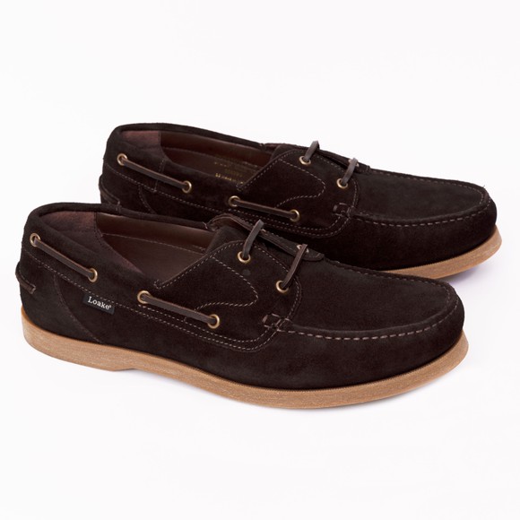 Loake Mens Brown Padstow Boat Shoe