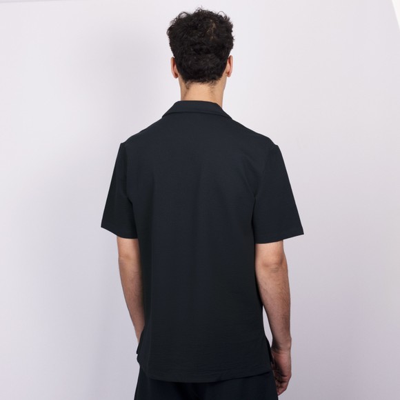 Emporio Armani Mens Blue Jersey S/S Shirt #4