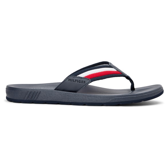 Tommy Hilfiger Mens Blue Moulded Flip Flop