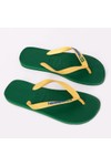 Havaianas Unisex Green Brazil Logo Flip Flop