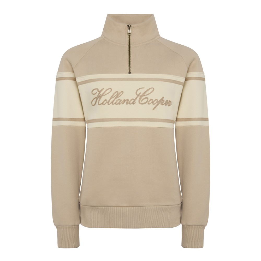 Signature Quarter Zip Sweat