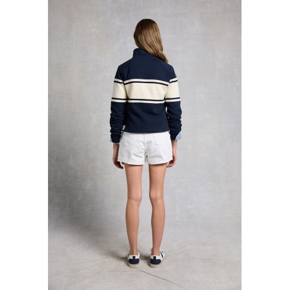 Holland Cooper Womens Blue Signature Quarter Zip Sweat #4