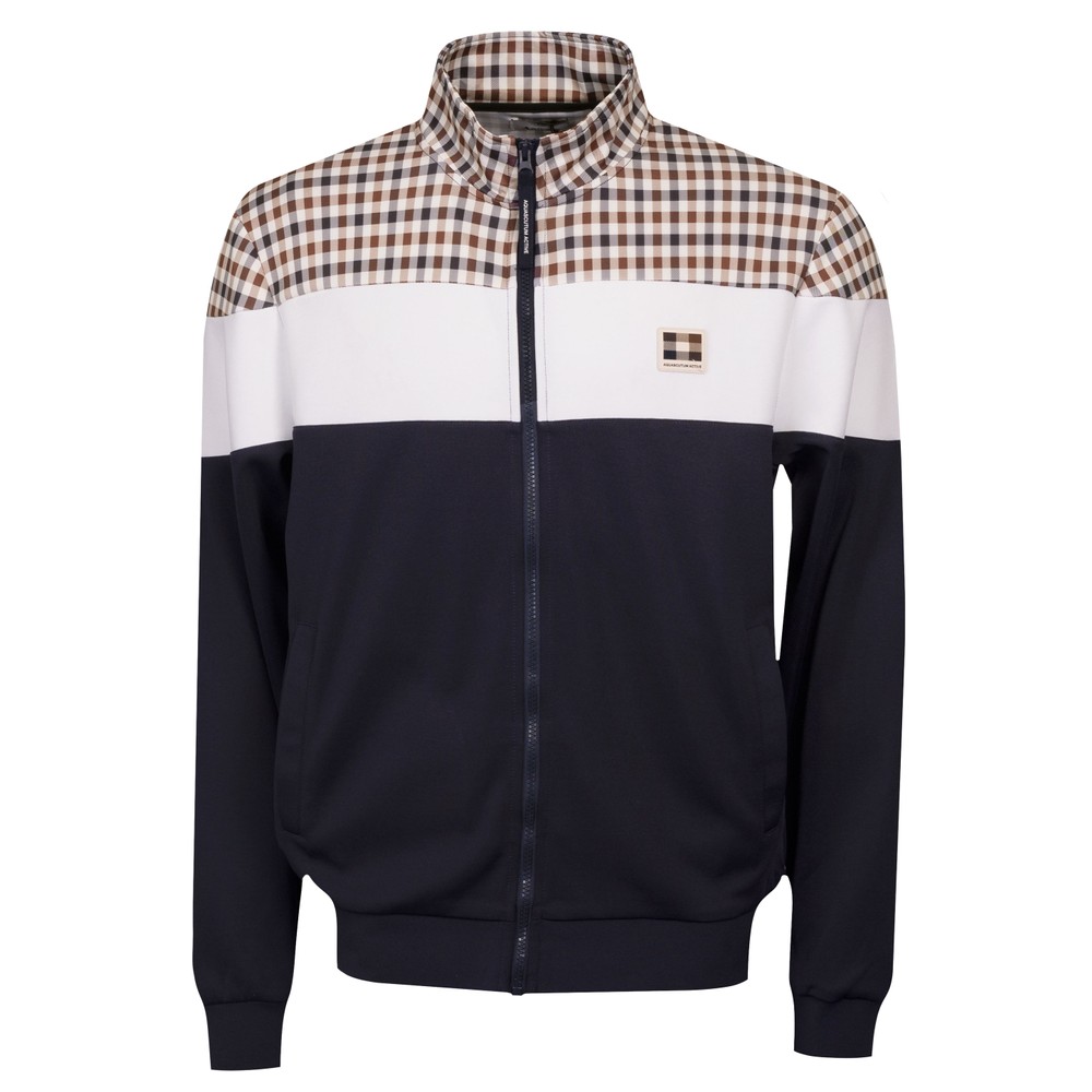Club Check Shoulder Track Top