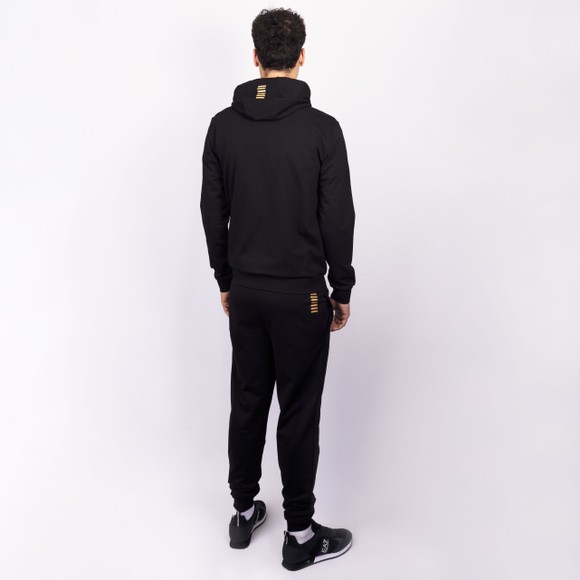 EA7 Emporio Armani Mens Black Jersey Tracksuit main image