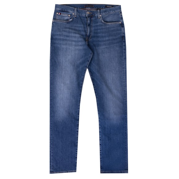 Tommy Hilfiger Mens Blue Slim Straight Denton Jean