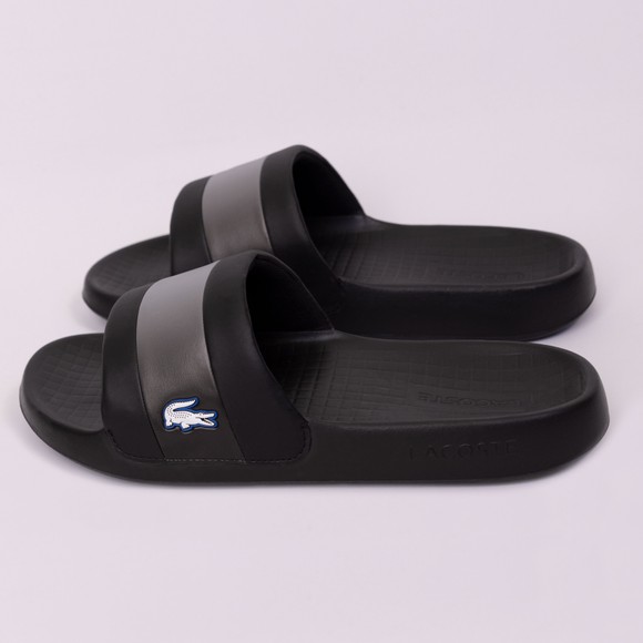 Lacoste Mens Black Hybrid Serve Slide #3