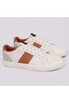 Hackett Mens Off-White Blake Handle Trainer