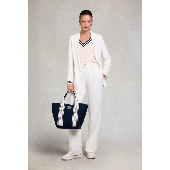 Holland Cooper Womens Pink Lucy Knitted Jumper  #4