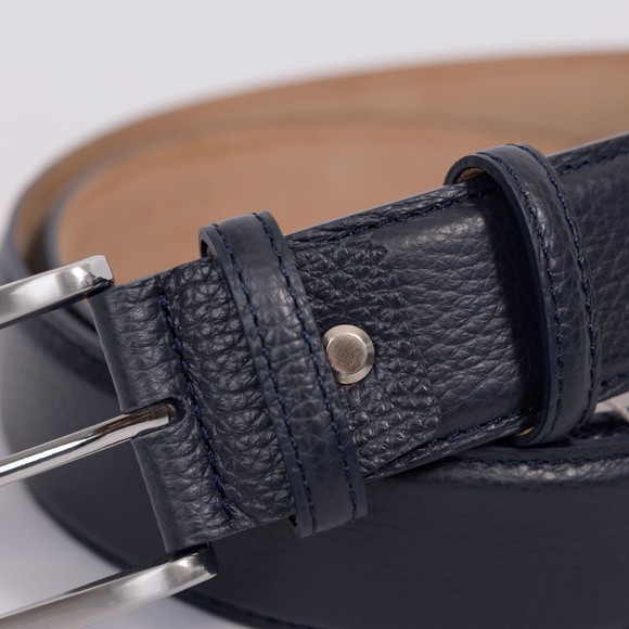 Huxley Tanner Mens Blue 40mm Johnson Mottled Belt main image
