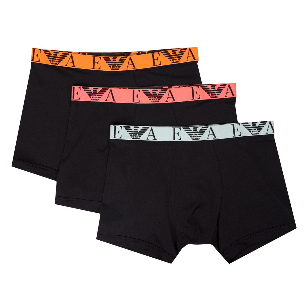 Emporio Armani 3 Pack Stretch Boxer, view 1