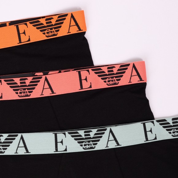 Emporio Armani Mens Multicoloured 3 Pack Stretch Boxer #3