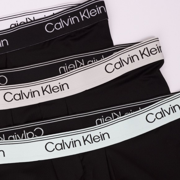 Calvin Klein Mens Black Microfiber Stretch Boxer Briefs #3