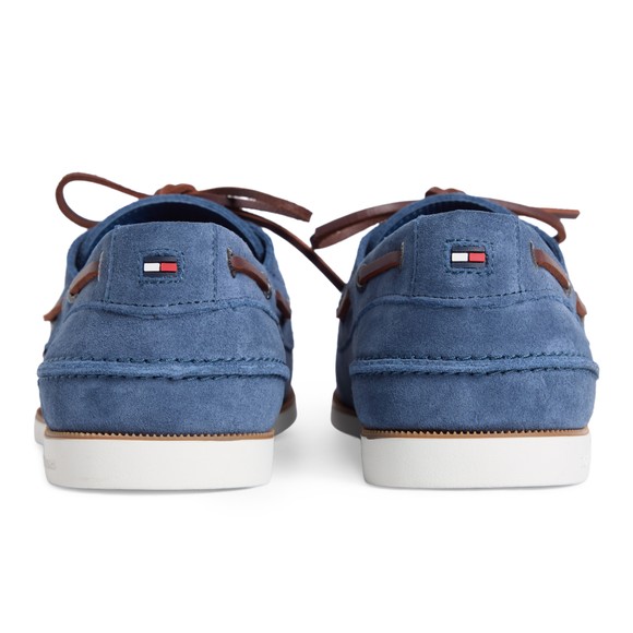 Tommy Hilfiger Mens Blue Core Suede Boat Shoe main image