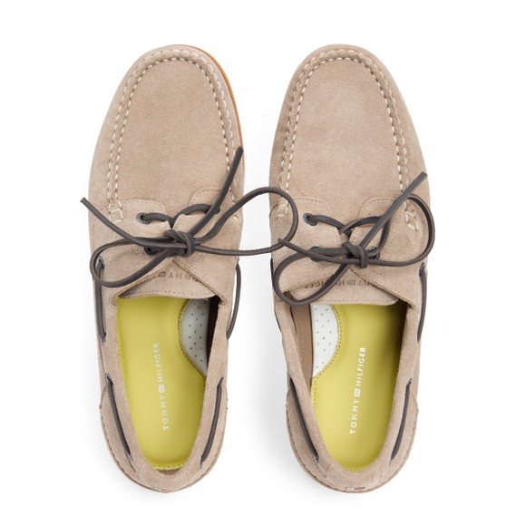 Tommy Hilfiger Mens Brown Boat Shoe main image