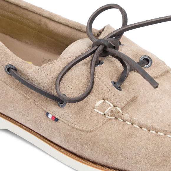 Tommy Hilfiger Mens Brown Boat Shoe