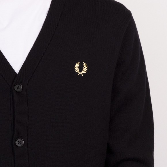 Fred Perry Mens Black Classic Cardigan #3