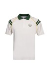 Sergio Tacchini Mens White New Cortona Polo Shirt