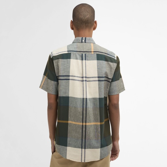 Barbour Lifestyle Mens Green S/S Douglas Shirt #4