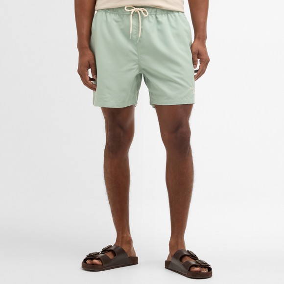 Barbour Lifestyle Mens Green Staple Logo Swim Short #4