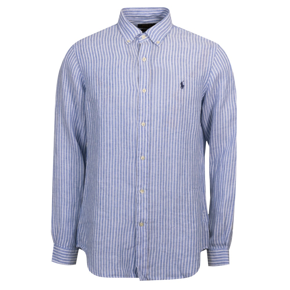 Custom Fit Button Down Linen Shirt