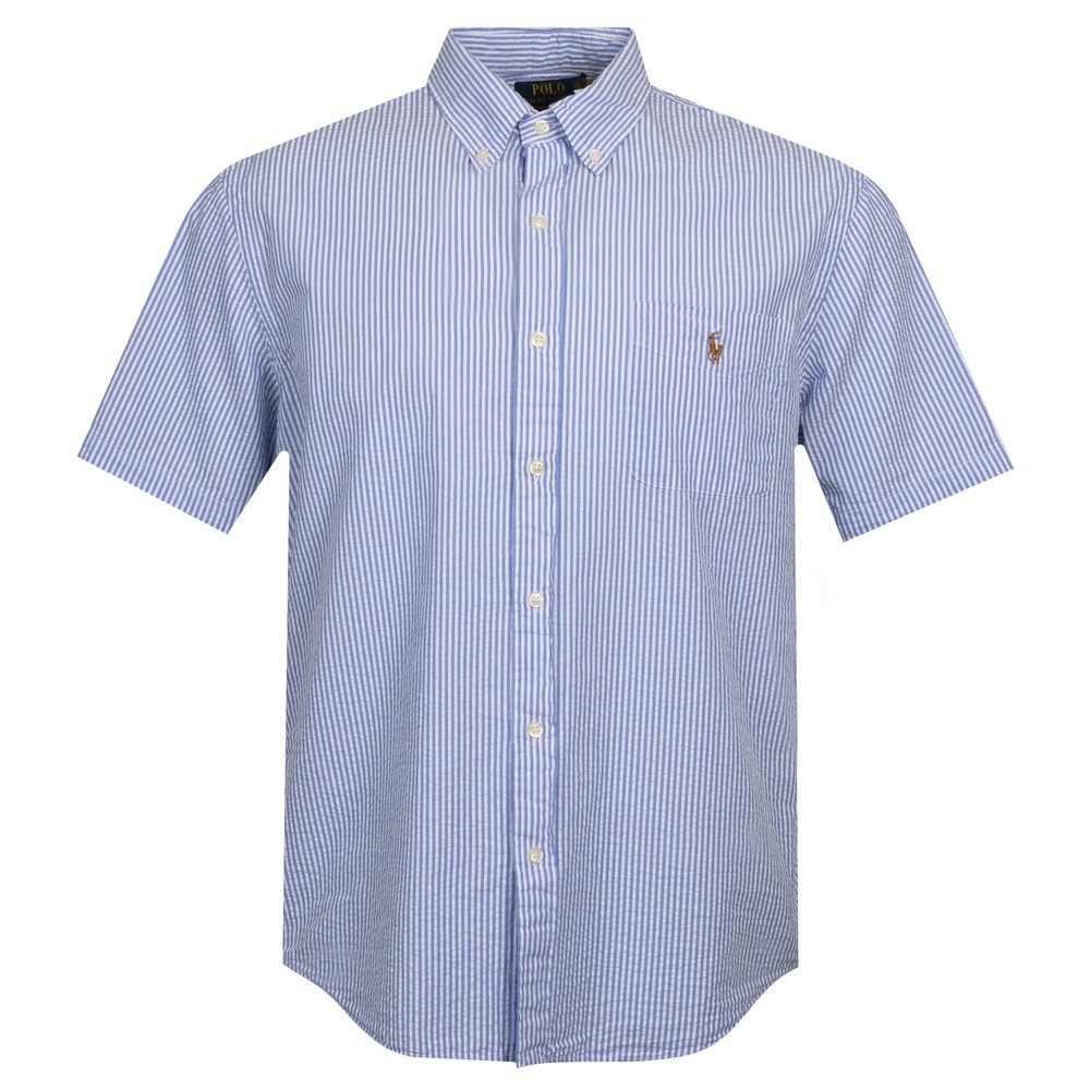 Seersucker Short Sleeve Shirt