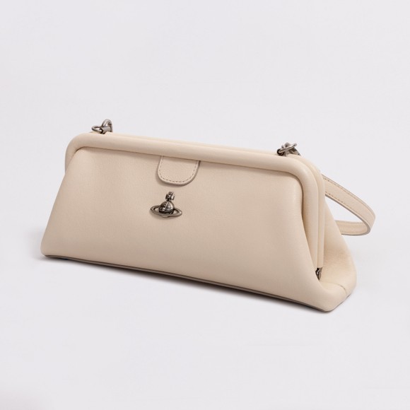 Vivienne Westwood Womens Off-White Jane Frame Purse #3