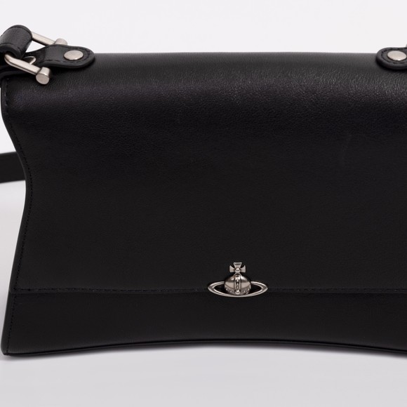 Vivienne Westwood Womens Black Bianca Shoulder Bag #3