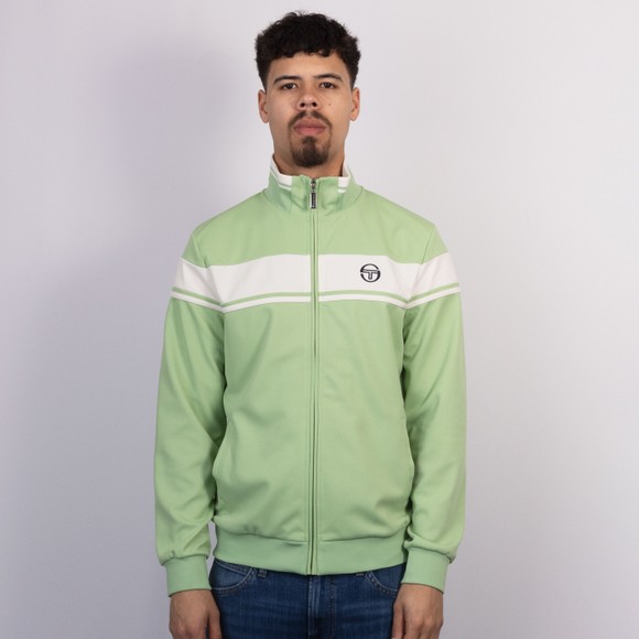 Sergio Tacchini Mens Green Damarindo Track Top main image
