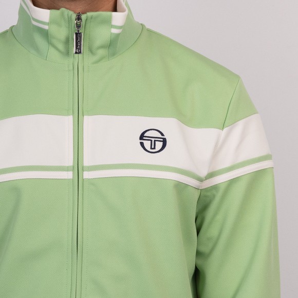 Sergio Tacchini Mens Green Damarindo Track Top main image