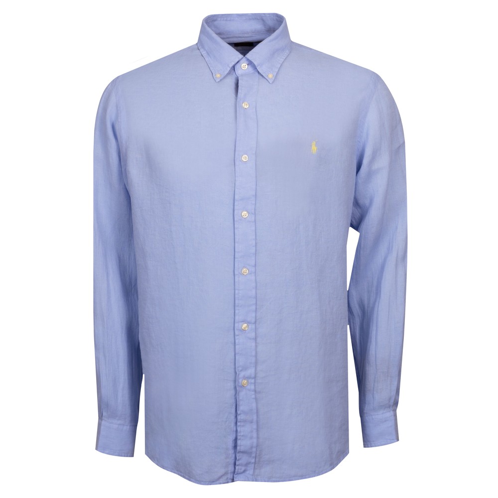 Custom Fit Button Down Linen Shirt