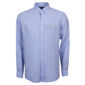 Custom Fit Button Down Linen Shirt