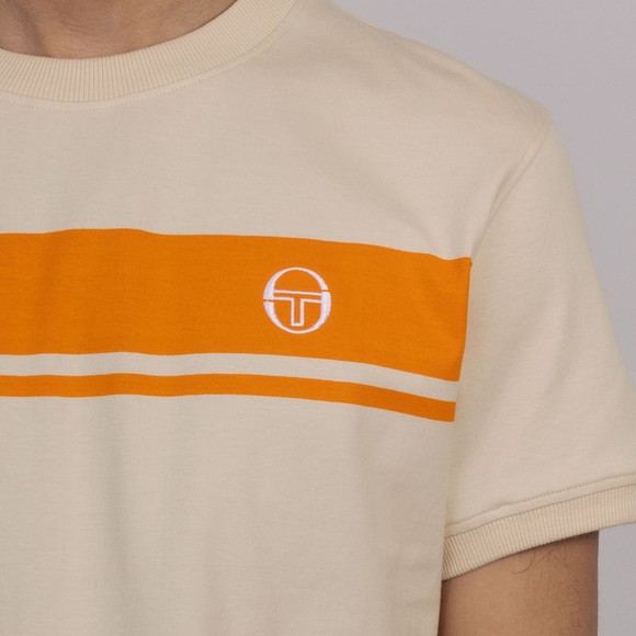 Sergio Tacchini Mens Beige Master T-Shirt #3