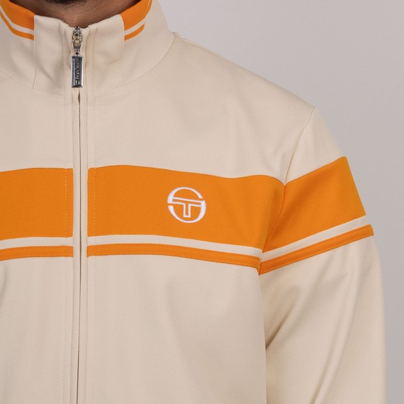 Sergio Tacchini Mens Beige Damarindo Track Top main image