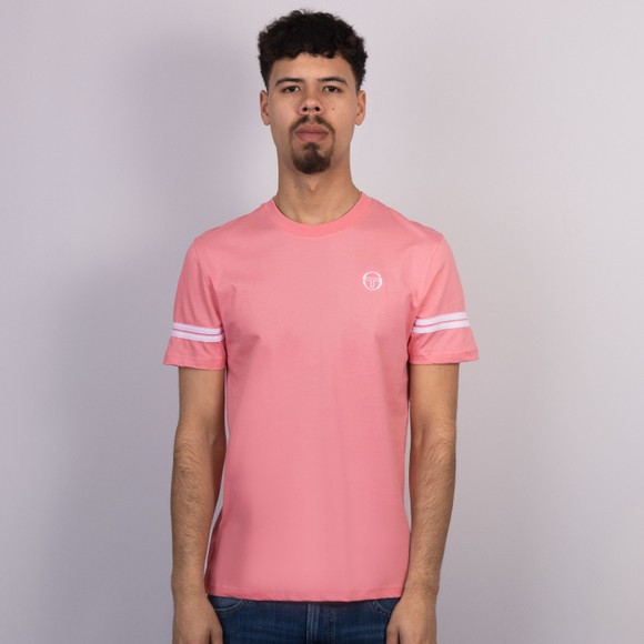 Sergio Tacchini Mens Pink Grello T-Shirt main image