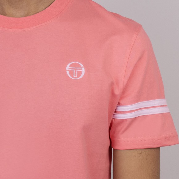 Sergio Tacchini Mens Pink Grello T-Shirt main image