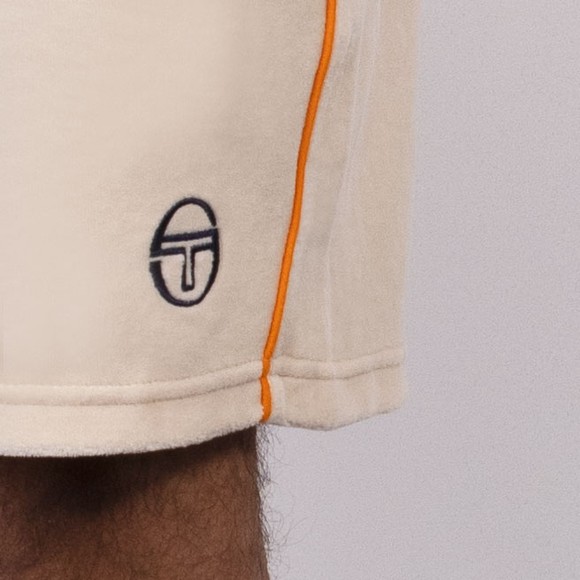 Sergio Tacchini Mens Beige Tasso Velour Short main image