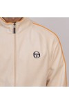 Sergio Tacchini Mens Beige Tasso Velour Track Top