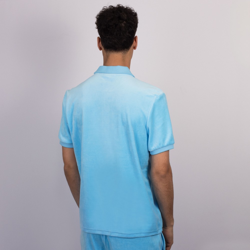 Sergio Tacchini Cardona Velour Zip Polo Shirt | Masdings