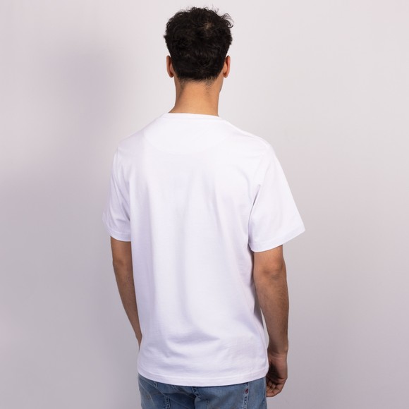 Pretty Green Mens White Gin and Tonic T-Shirt main image