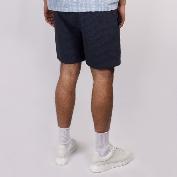 Portuguese Flannel Mens Blue Atlantico Seersucker Shorts #4