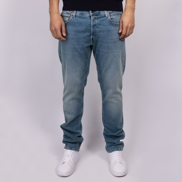 Replay Mens Blue Grover Straight Fit Jean