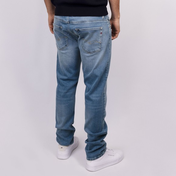 Replay Mens Blue Grover Straight Fit Jean main image