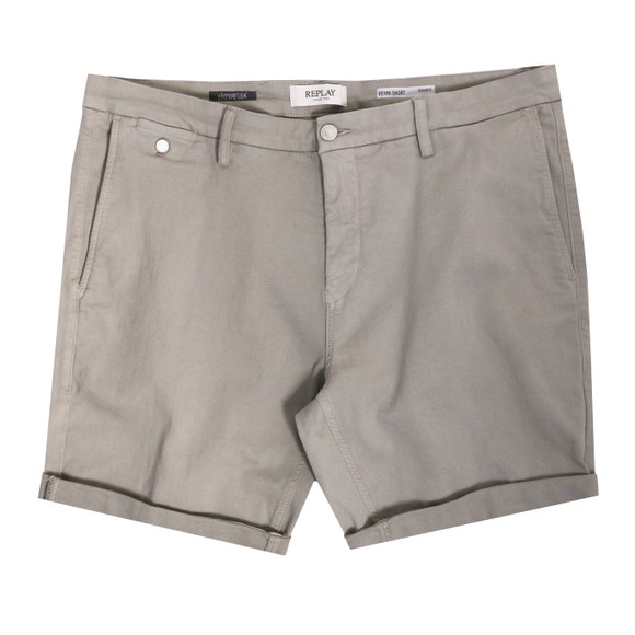 Replay Mens Grey Hyperflex Benni Colour Short
