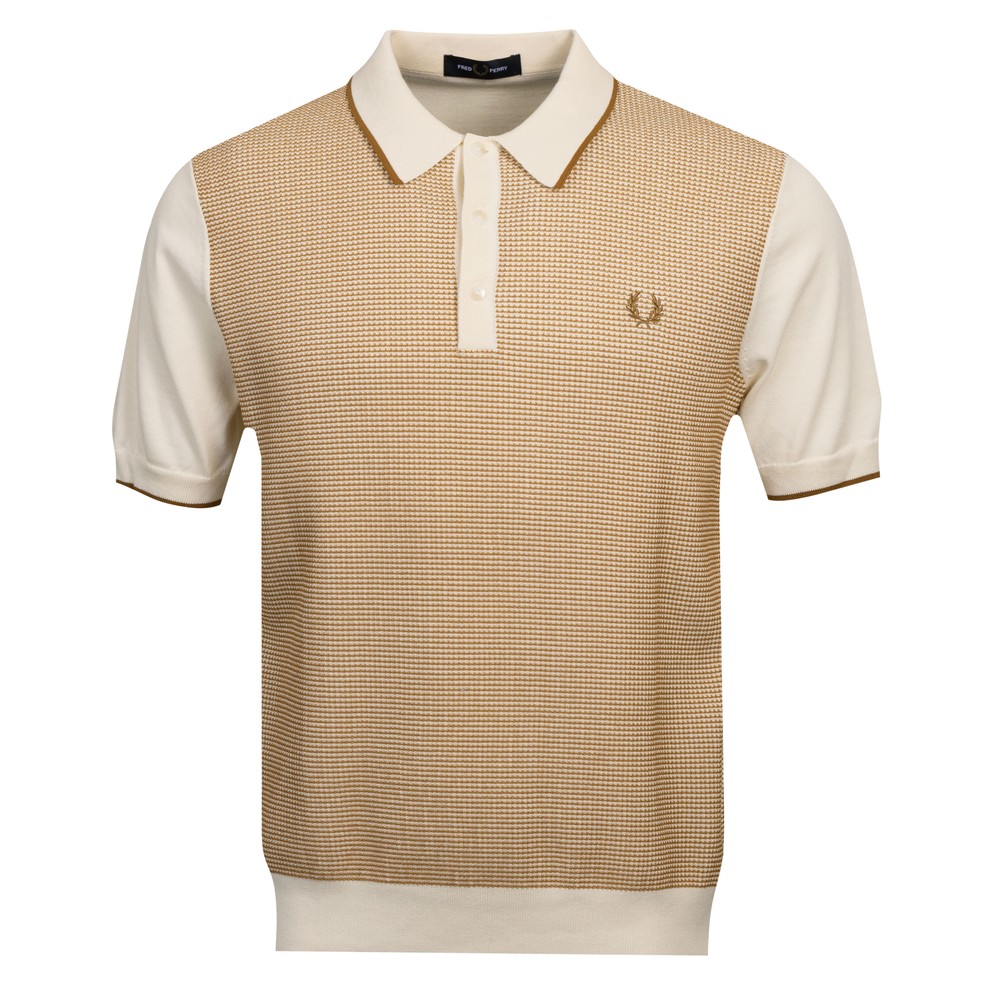 Tonic Waffle Knitted Polo Shirt