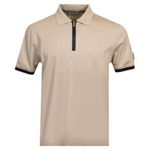 Silicone Zip Polo Shirt