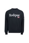 Rockport Mens Blue New England Front Logo Sweatshirt