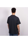 Rockport Mens Blue Highland Front Logo Washed Crew Neck T Shirt