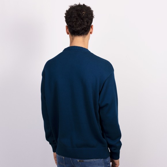 Rockport Mens Blue  Front Logo Knit main image